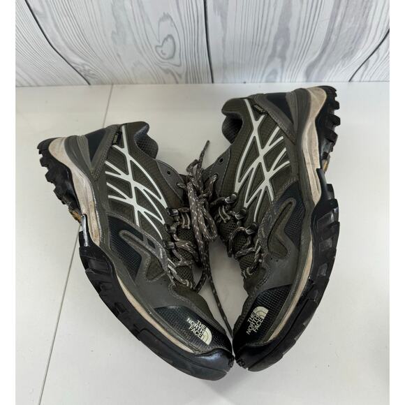 THE NORTH FACE Men Gore Tex Vibram Cradle Hedgehog Trail Hiking Size 9 - Picture 4 of 8
